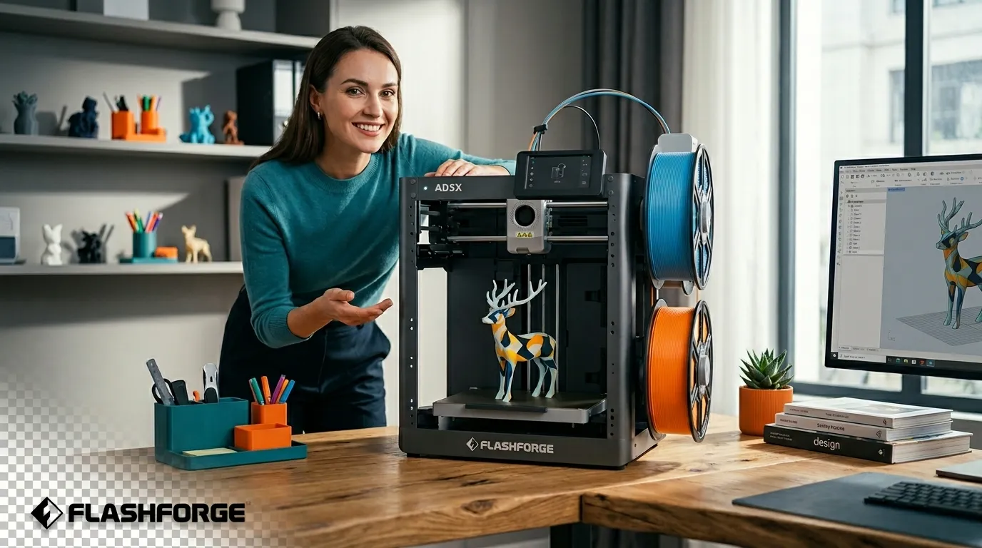 Setup completo de impressão 3D de resina com estação de lavagem e câmara de pós-cura UV